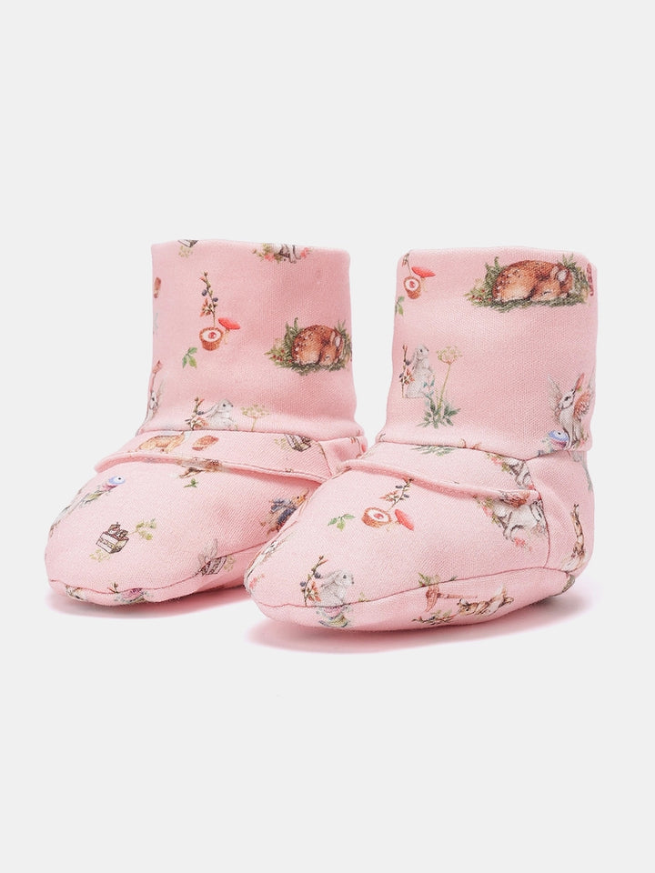 Booties -Blush Bunny