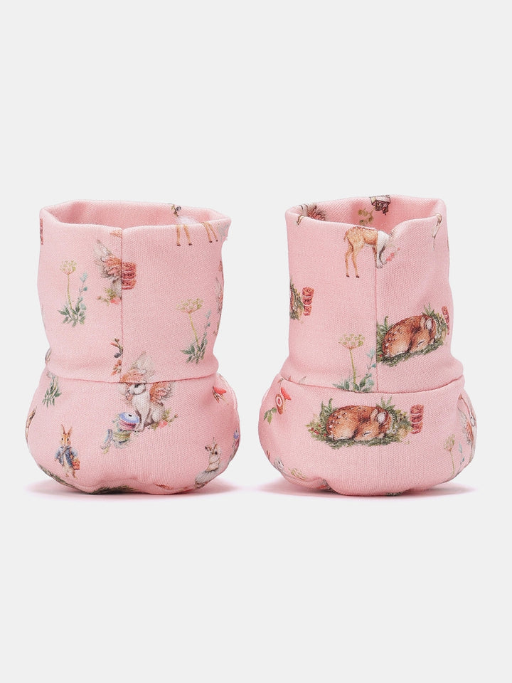 Booties -Blush Bunny