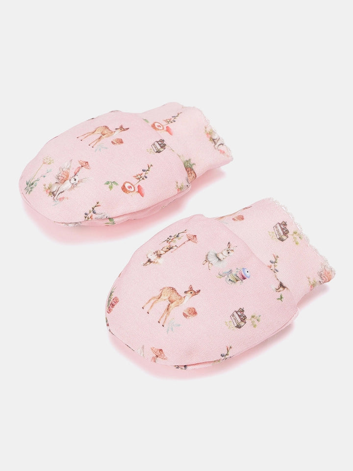 Mittens -Blush Bunny