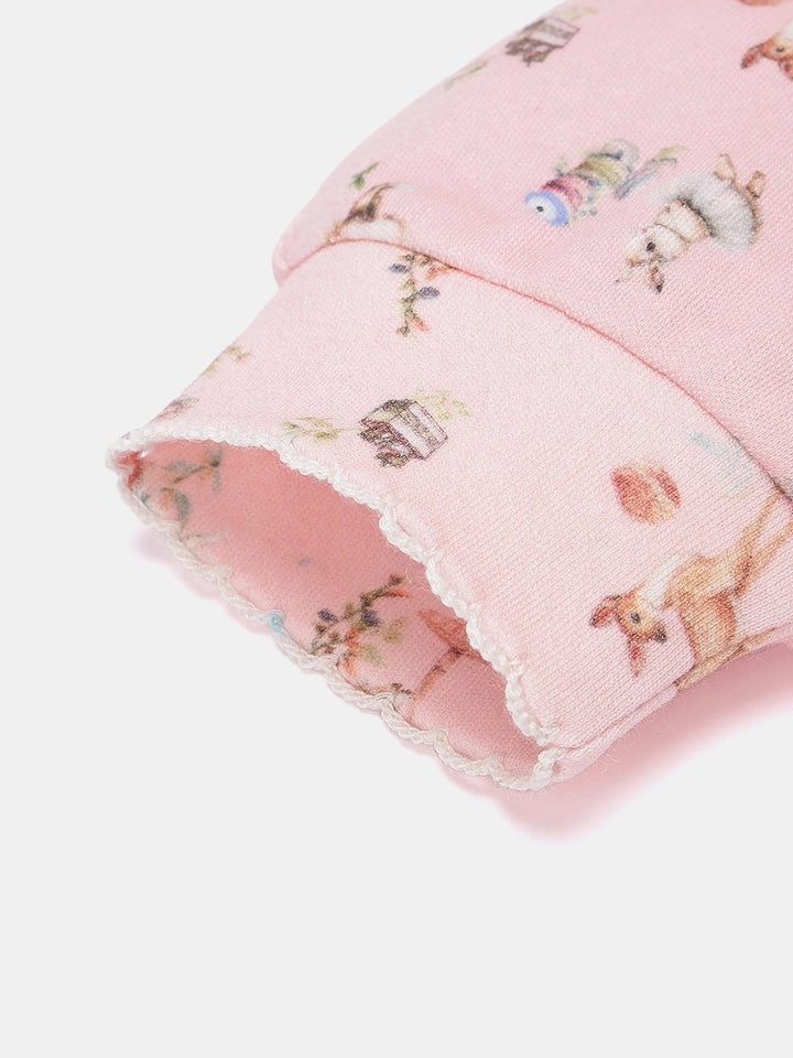 Mittens -Blush Bunny