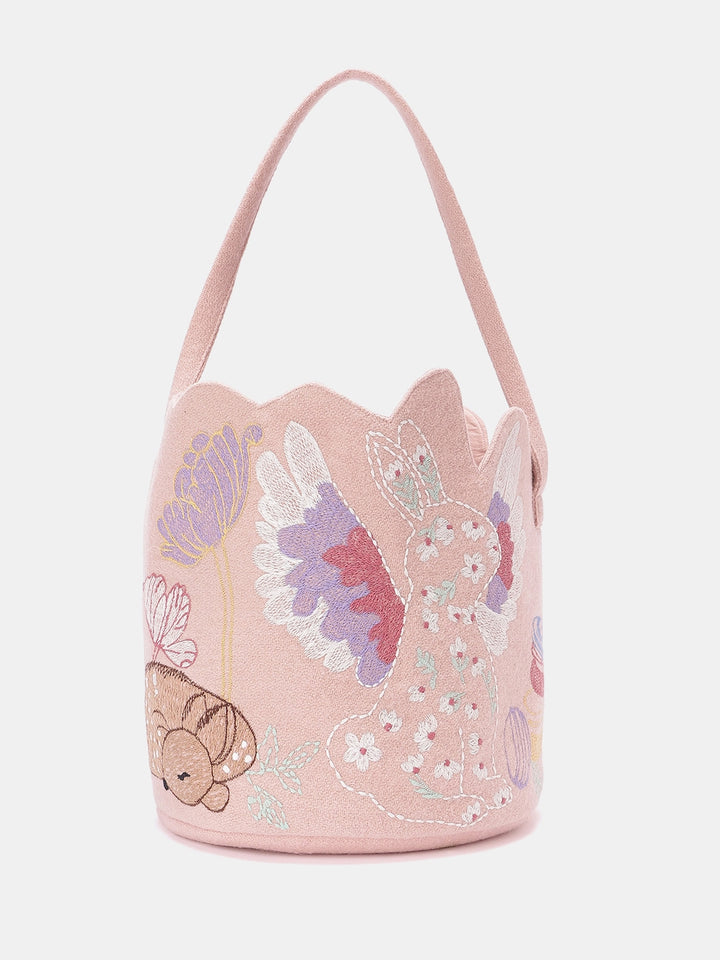 Blush Bunny Nursery Storage Basket