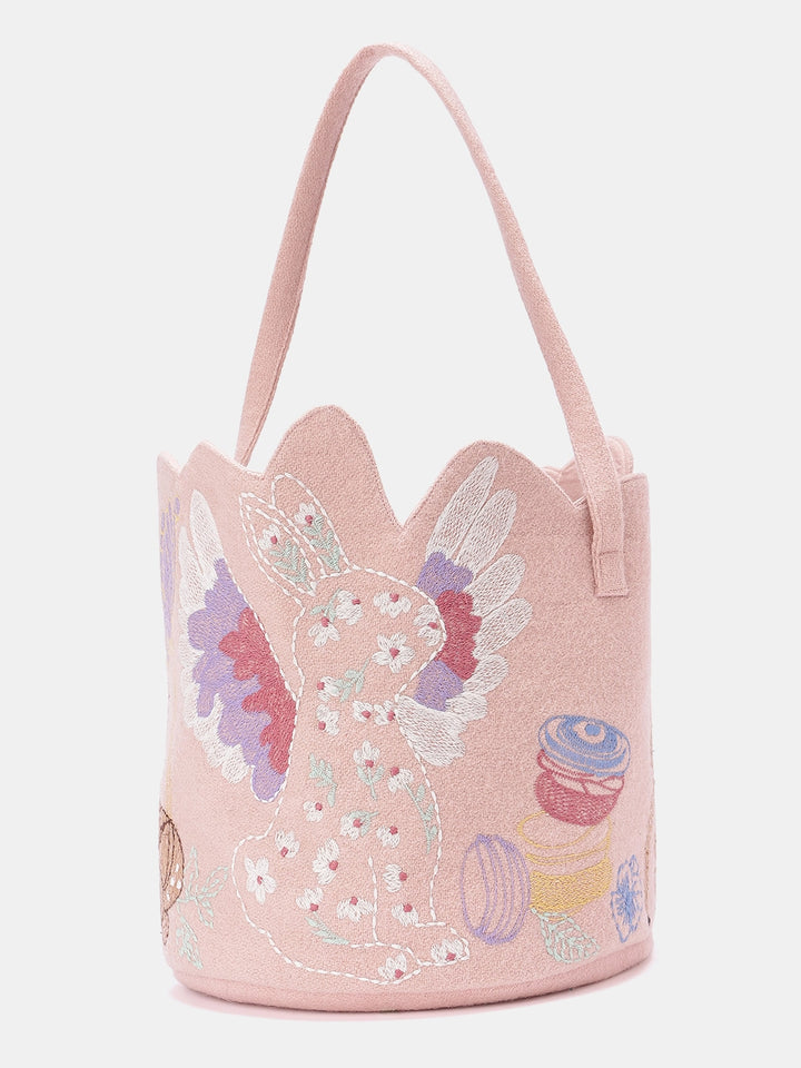 Blush Bunny Nursery Storage Basket