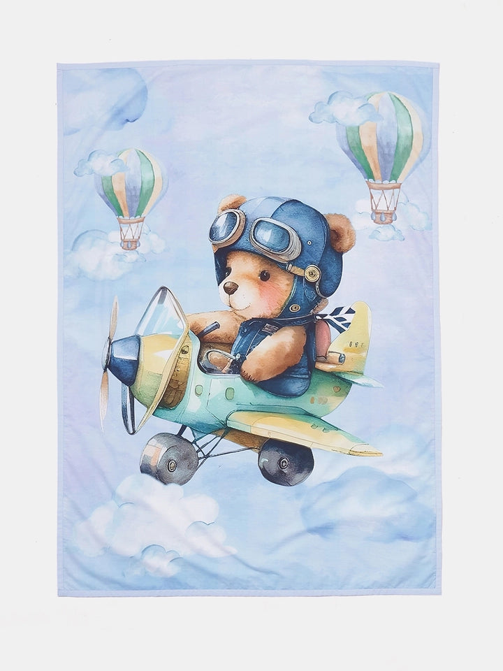 Teddy's Dream Fly Bedsheet Set and Pillow Covers