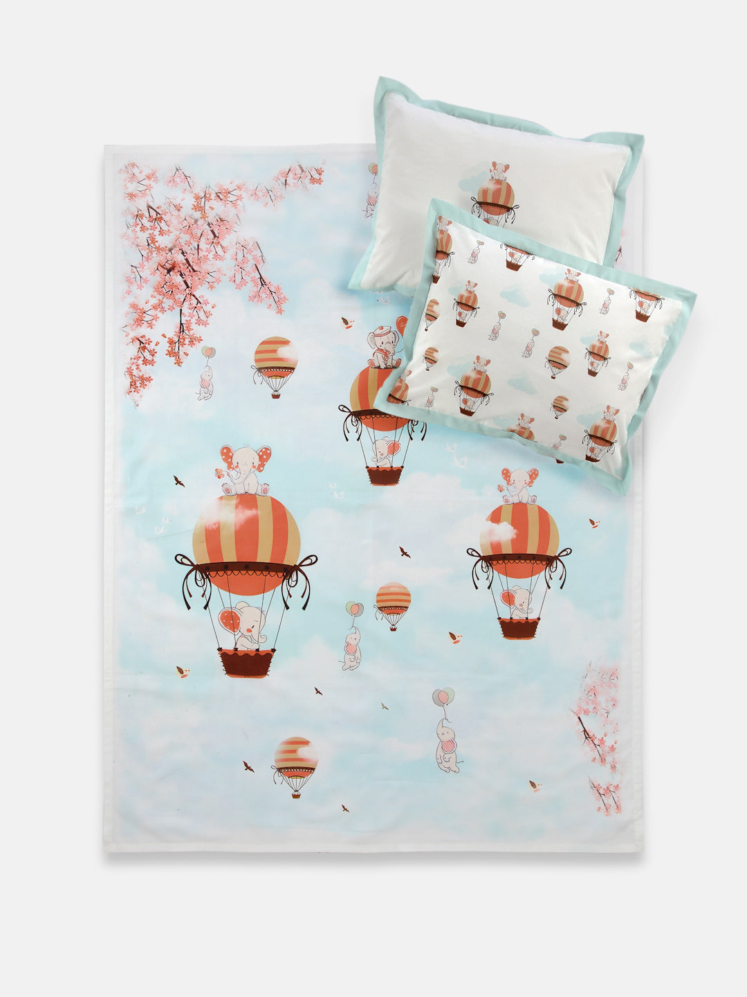 ELE ON THE BALLOON BED SHEET SET - WITH 2 PILLOW COVER