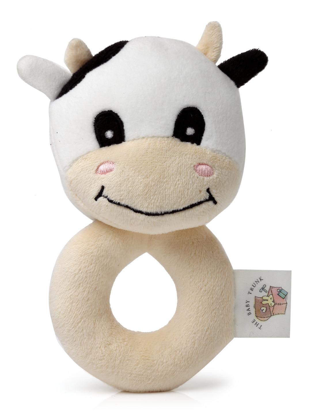 Cow Rattle, Soft Toy for Newborn babies