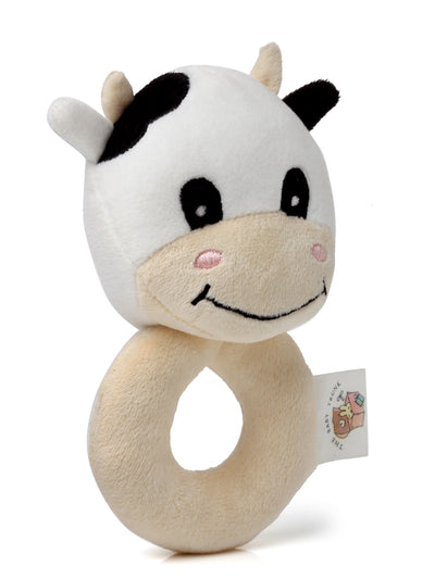 Cow Rattle, Soft Toy for Newborn babies