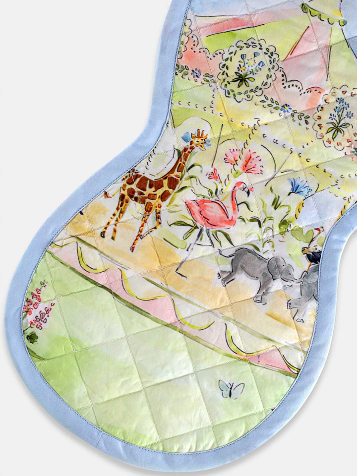 CARNIVAL CAROUSEL BURP CLOTH