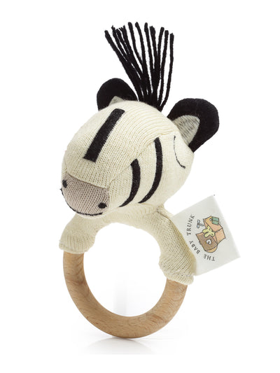 Rattle Zebra, Soft Toy For Infants