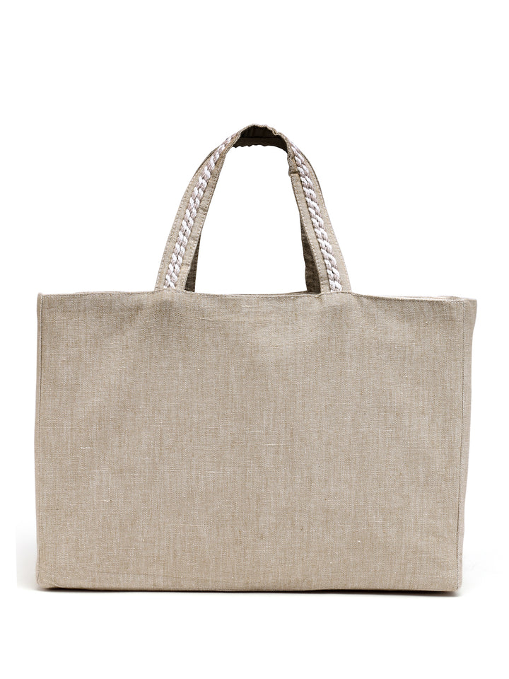 Small Chambray Gift Bag With Hanging