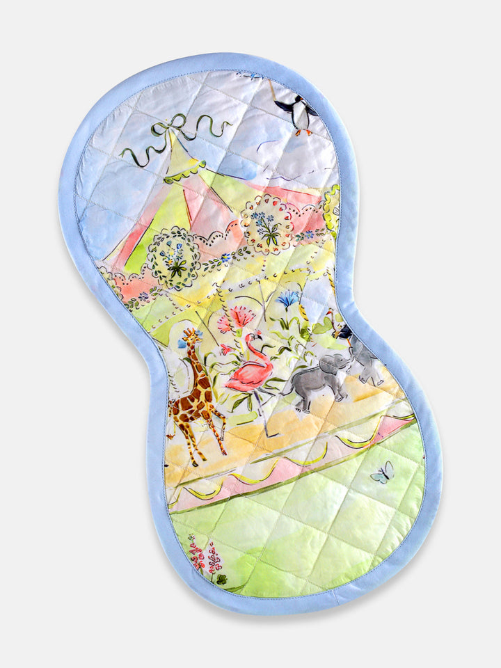 CARNIVAL CAROUSEL BURP CLOTH