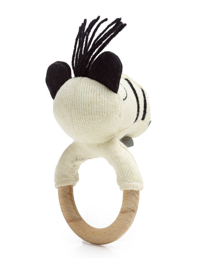 Rattle Zebra, Soft Toy For Infants