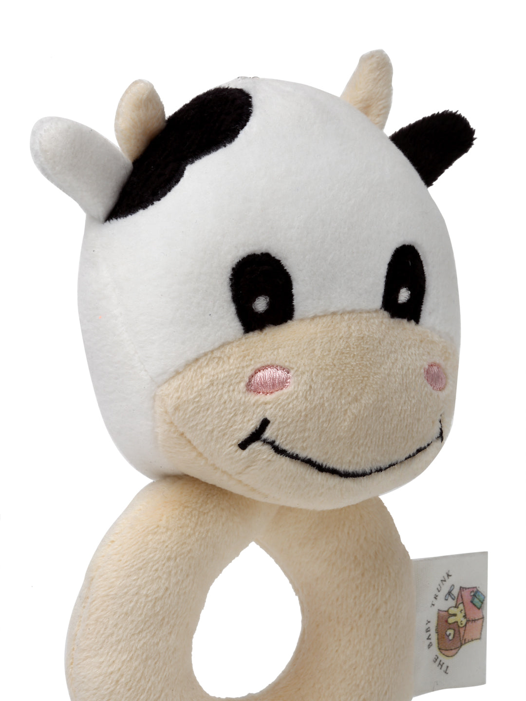 Cow Rattle, Soft Toy for Newborn babies