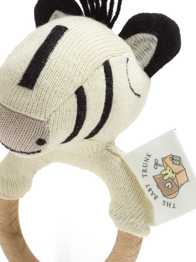 Rattle Zebra, Soft Toy For Infants