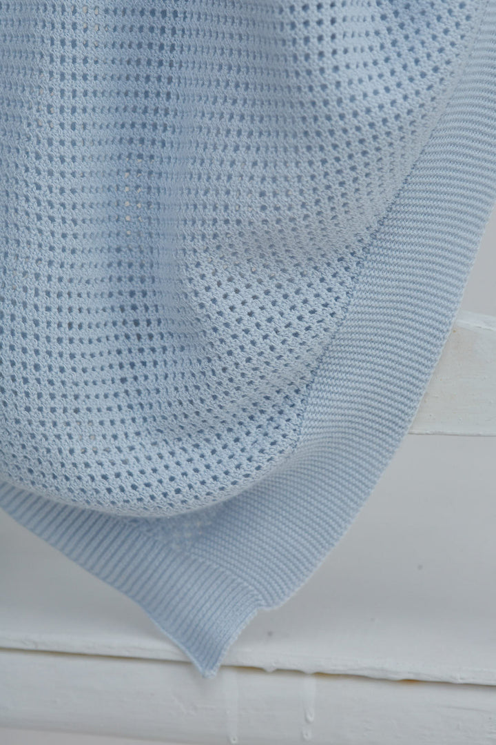 Baby Dotted Knitted Blanket