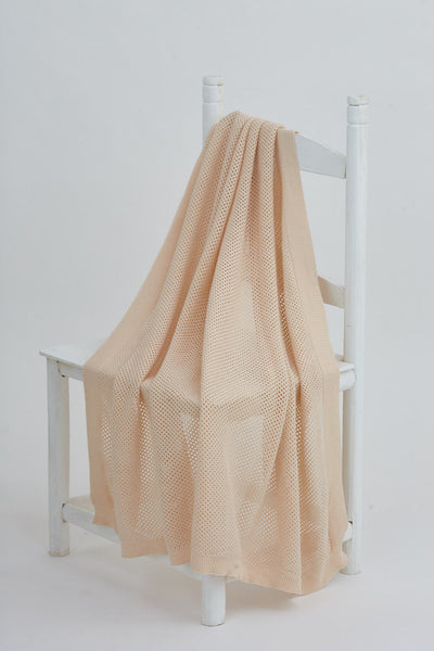 Baby Dotted Knitted Blanket