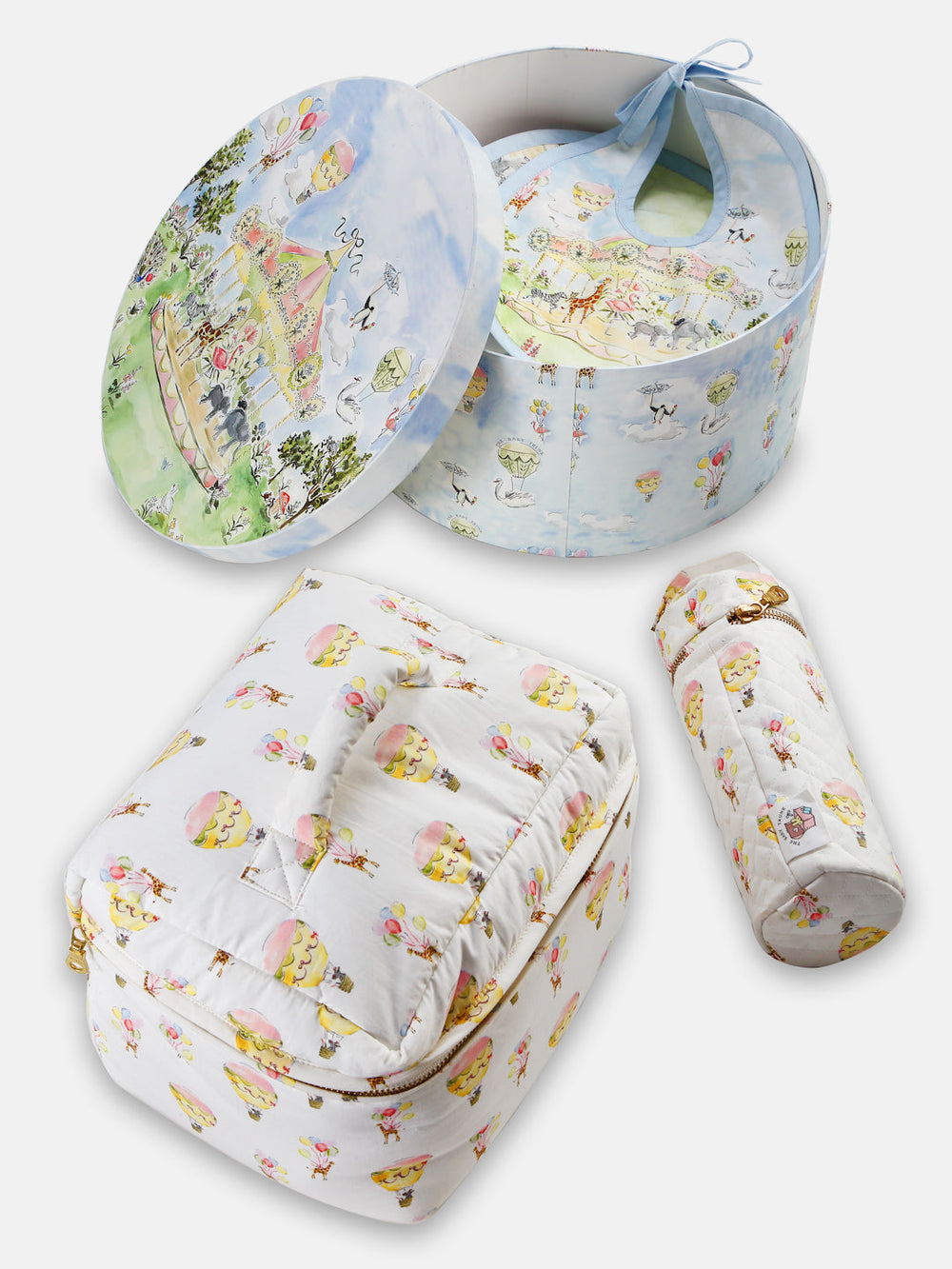 CARNIVAL CAROUSEL TRAVEL SET BOX IN YOUR BABY'S NURSERY