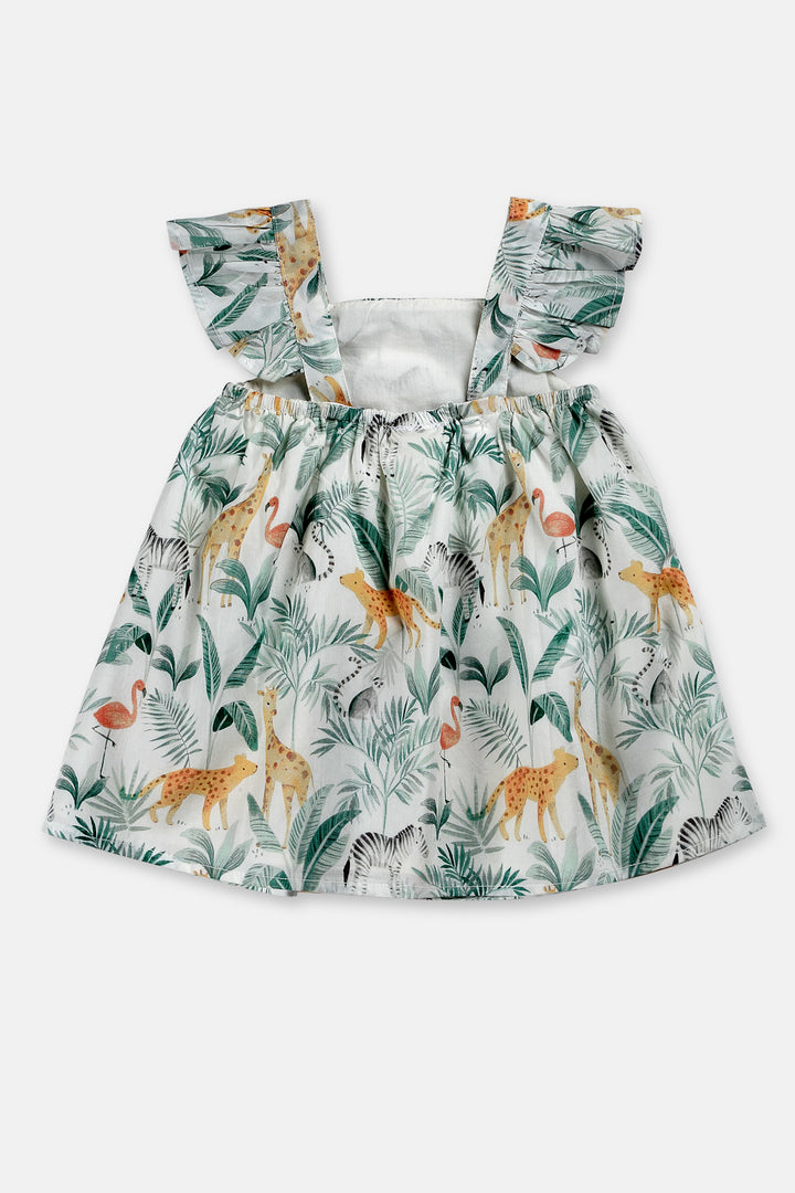 Baby Girl's Animal Printed Frock