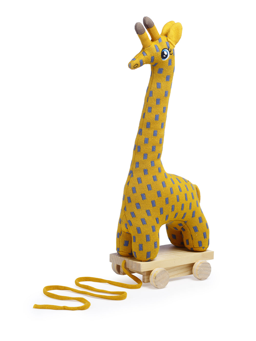 Giraffe-Pulling Soft Toy