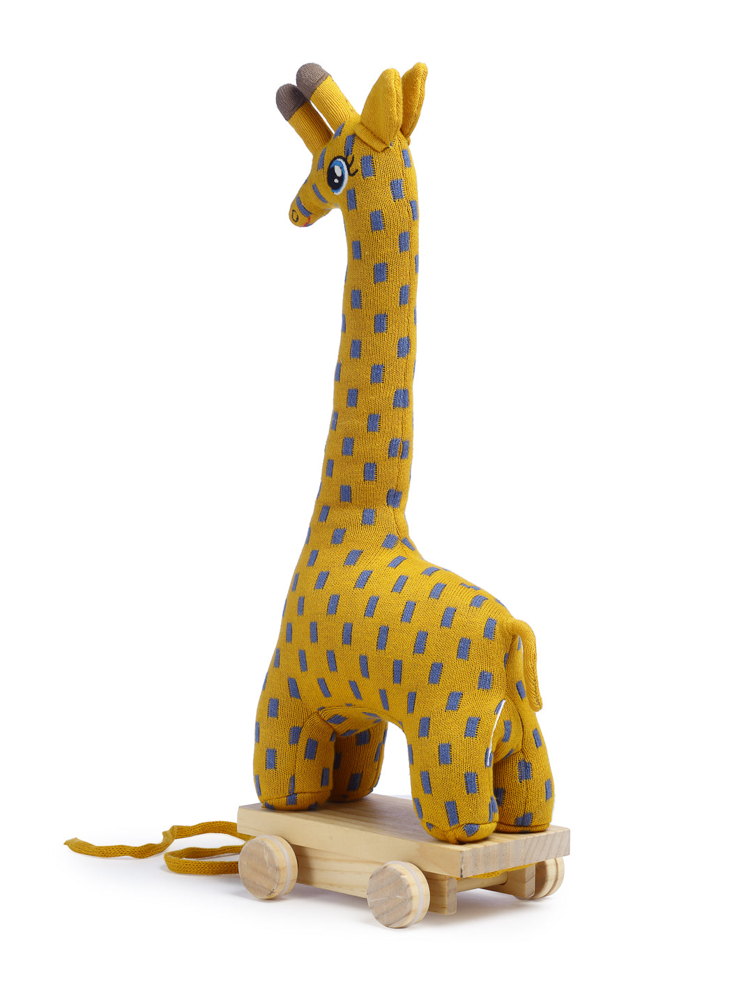 Giraffe-Pulling Soft Toy