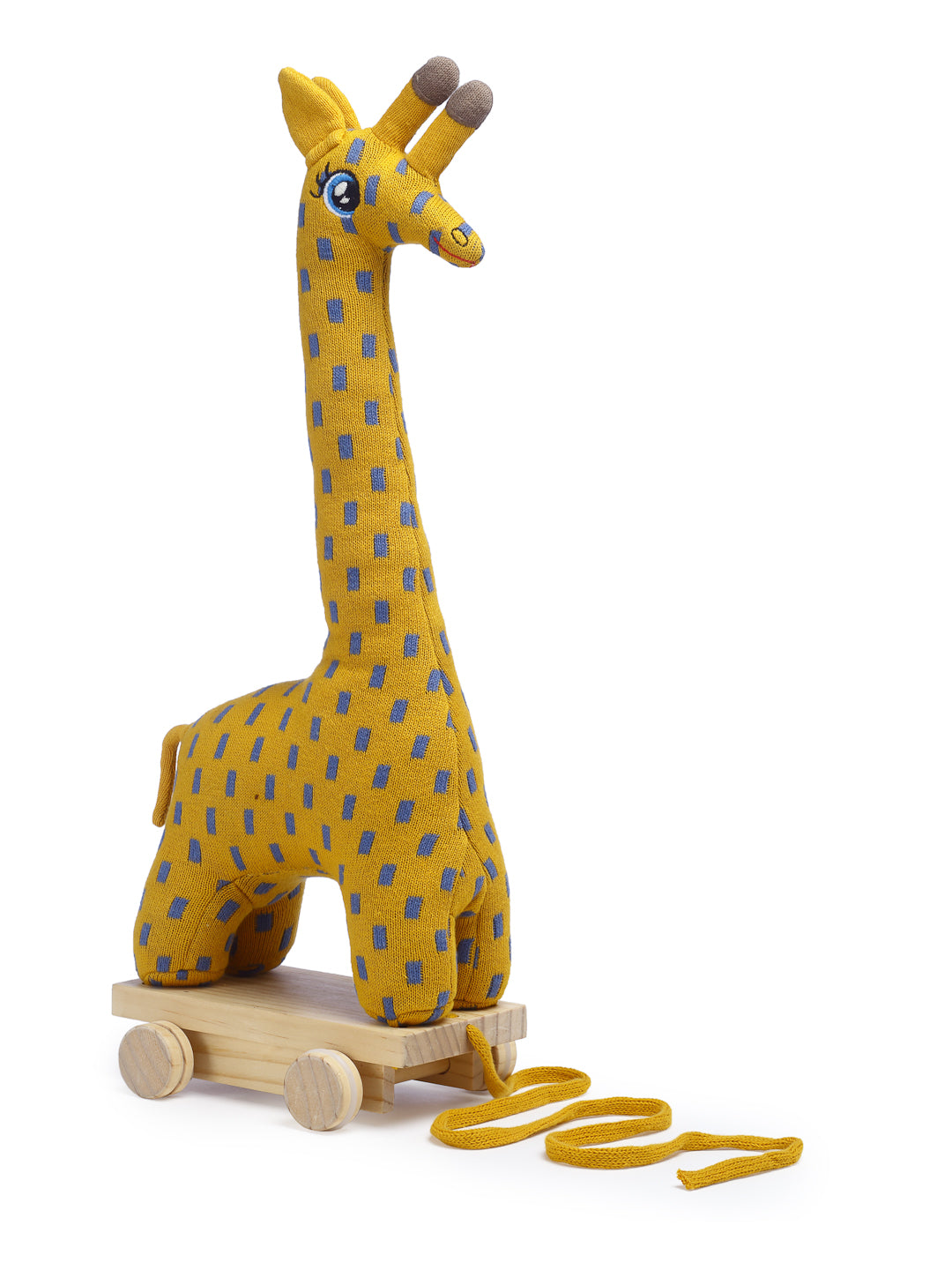 Giraffe-Pulling Soft Toy
