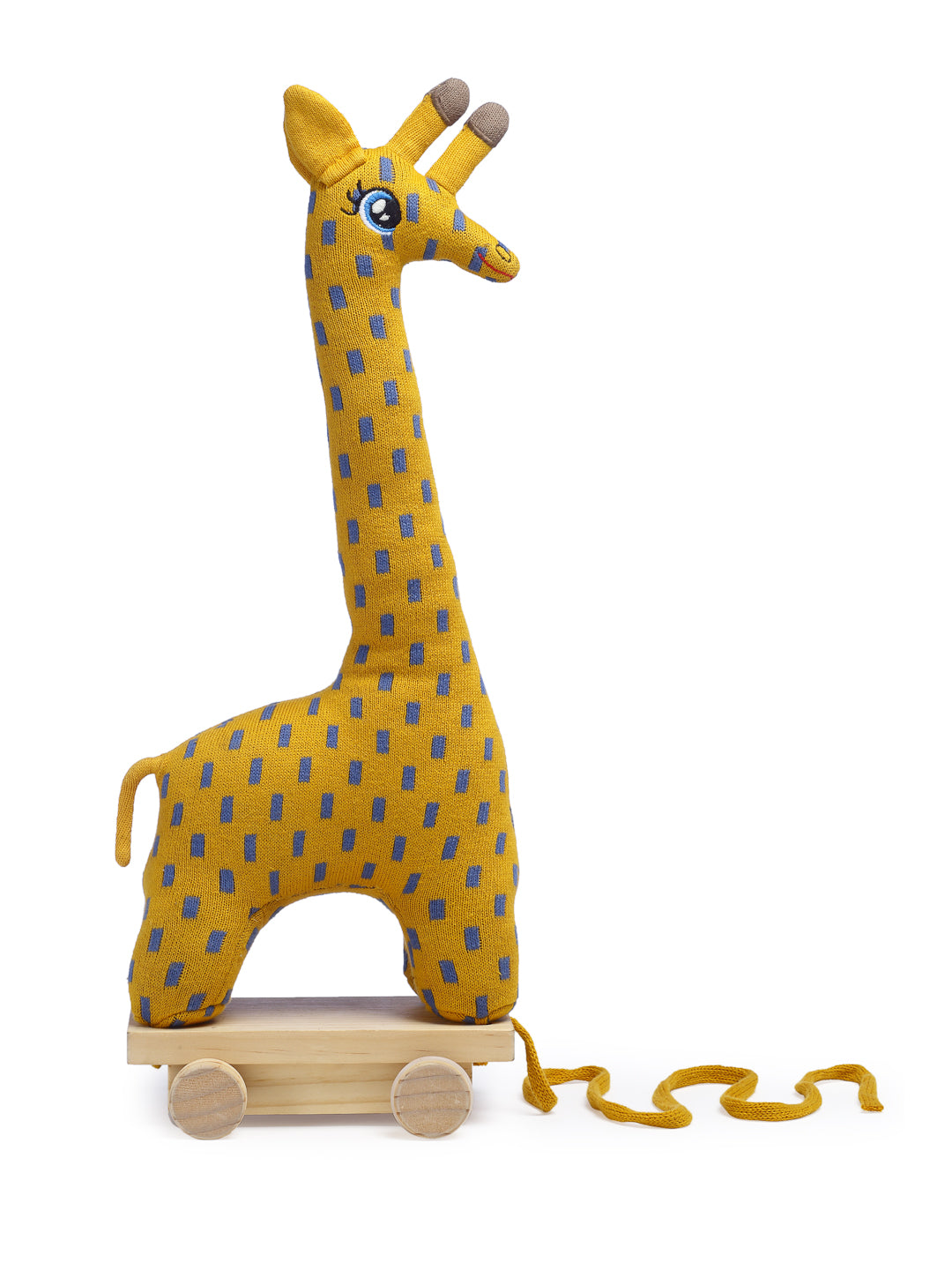 Giraffe-Pulling Soft Toy