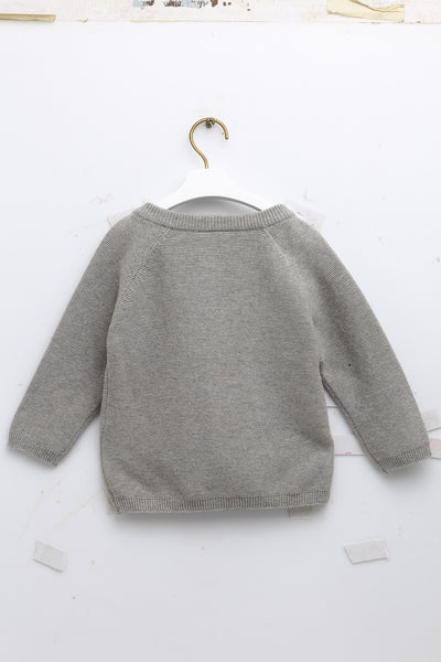 Cardigan With Side Button Opening For Baby