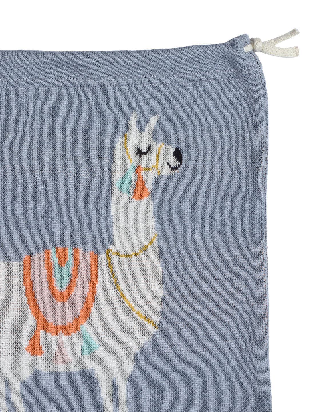 Knitted Travel Pouch - Llama