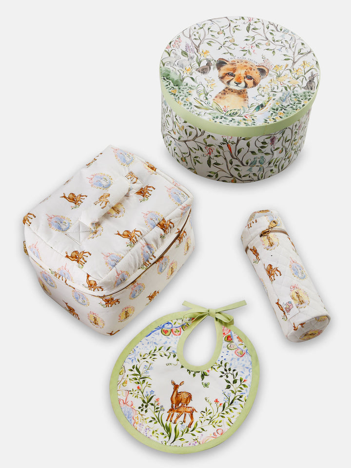 ENCHANTED DEER  TRAVEL SET BOX