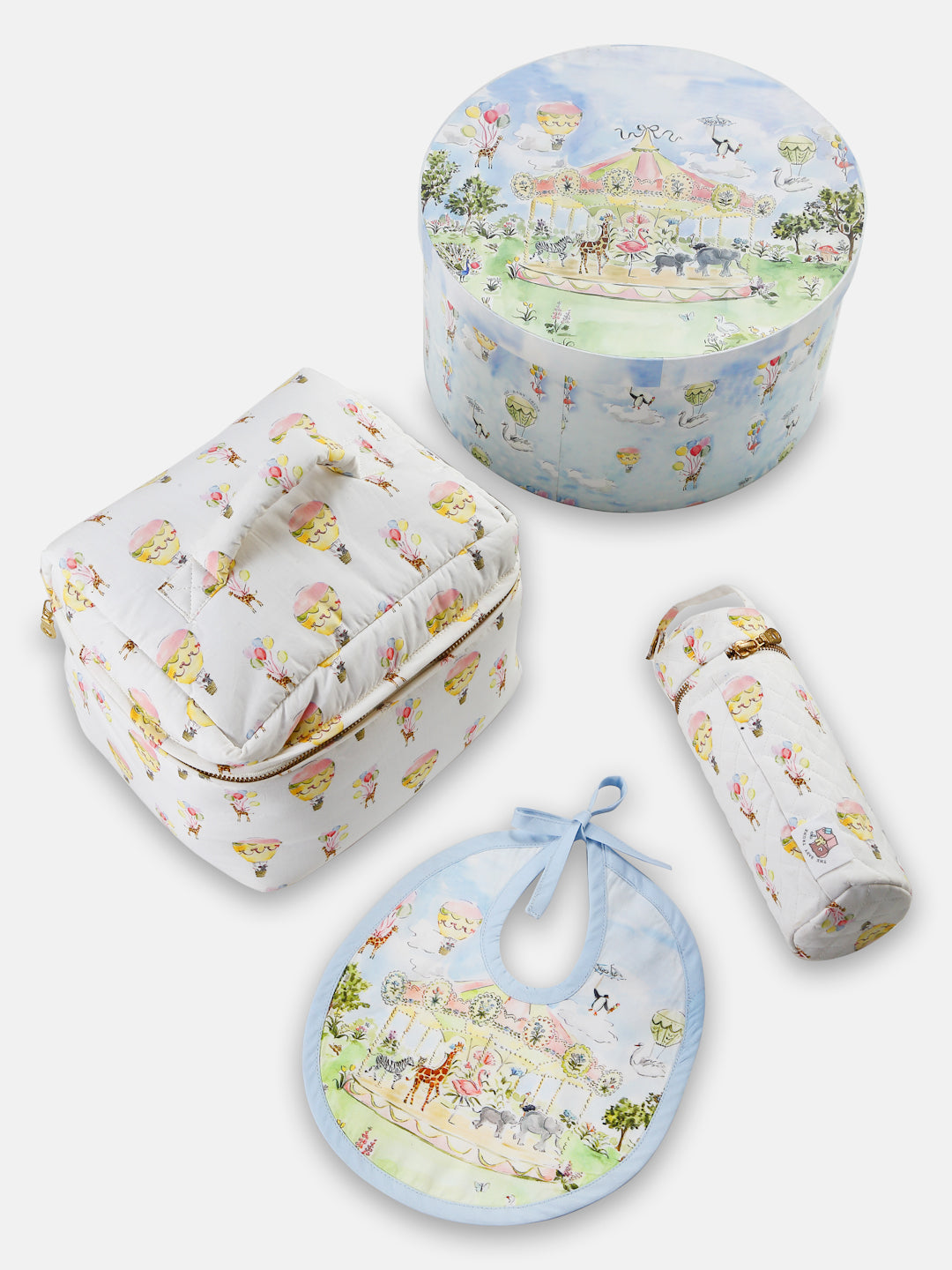 CARNIVAL CAROUSEL TRAVEL SET BOX