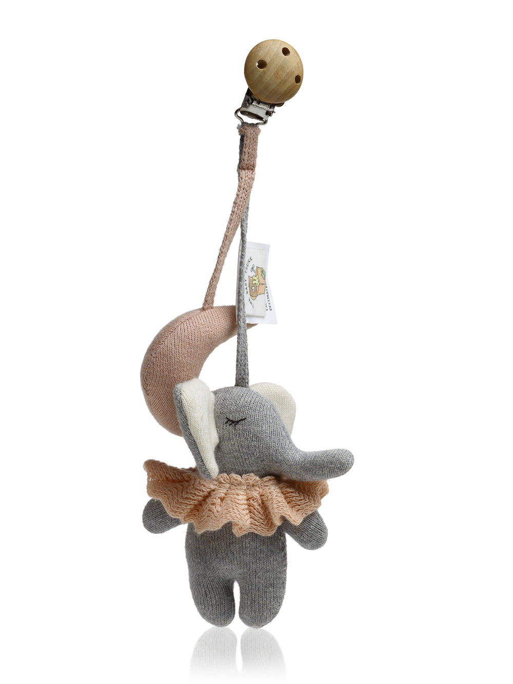Soft and Cute Elephant toy pram or cot, bringing comfort and touch of cuteness to your little one's daily routine.