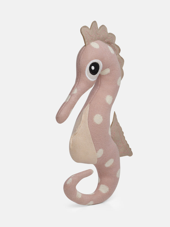 The Sea Toy is made up with softest organic cotton yarn, it's a safe and comfy playtime companion for your little one