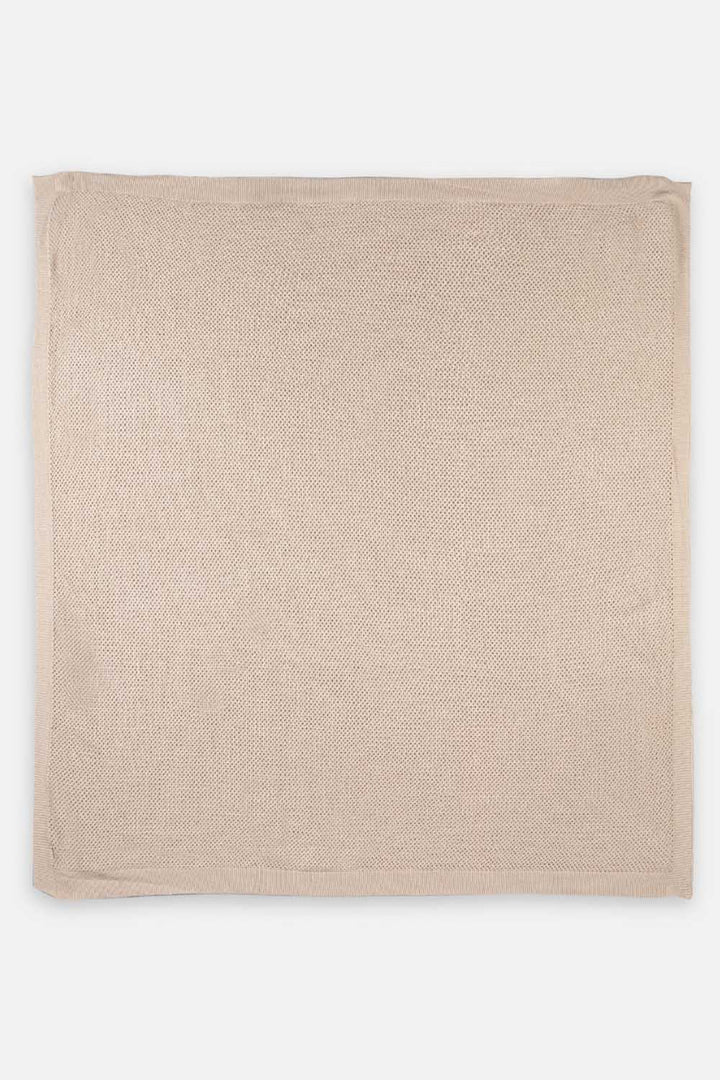 Dotted Knitted Blanket - Pink