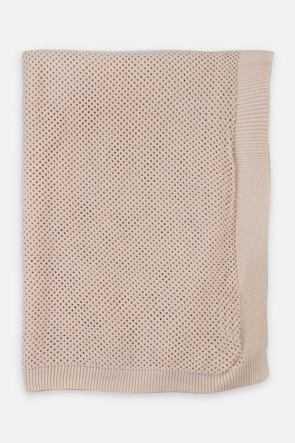 Baby Dotted Knitted Blanket