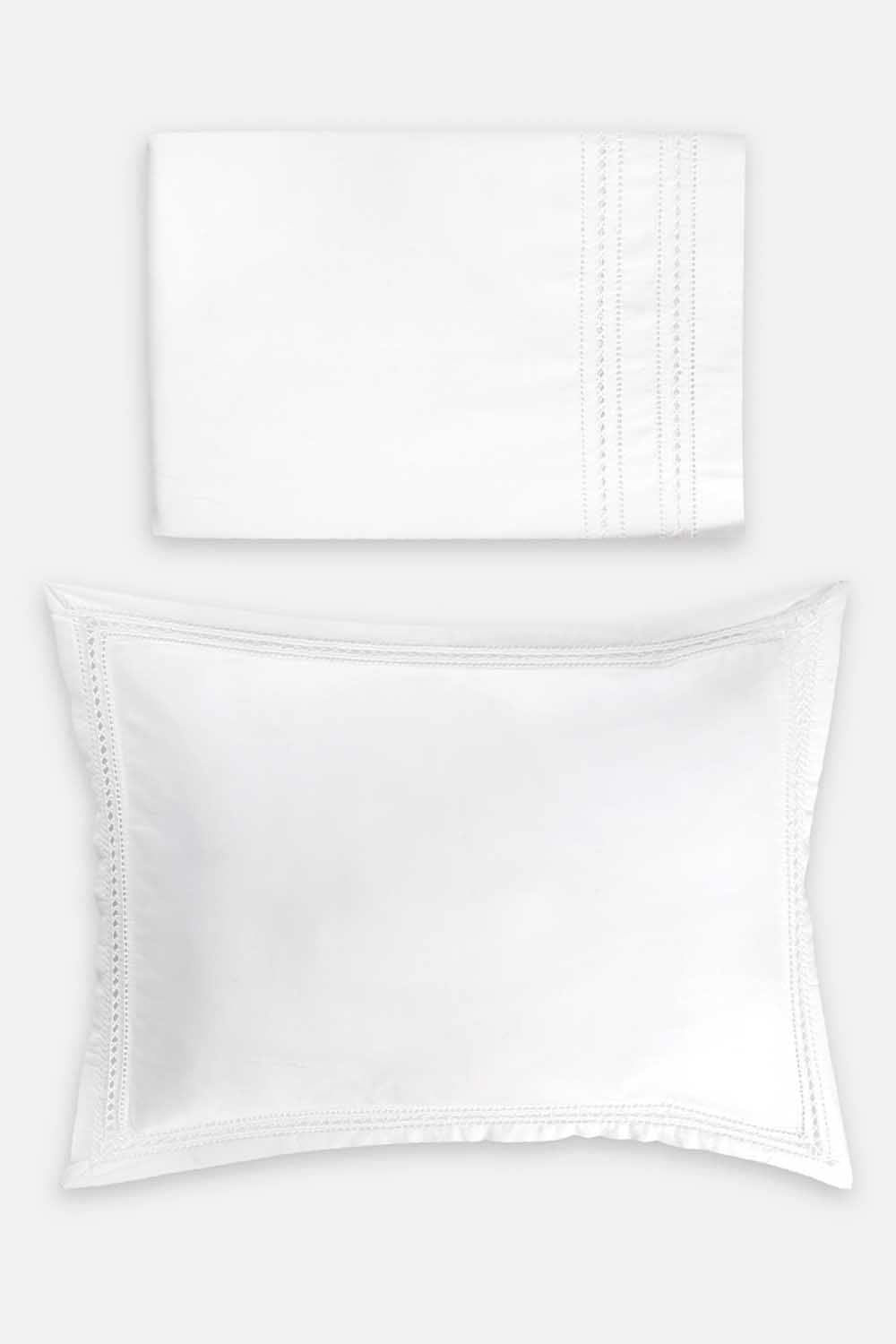 Top Sheet & Pillow - Drawan Thread