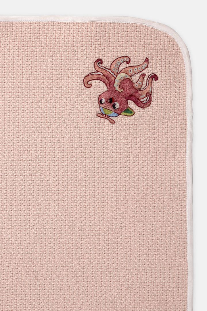 Lino Cashmere Silk Blanket - Octopus