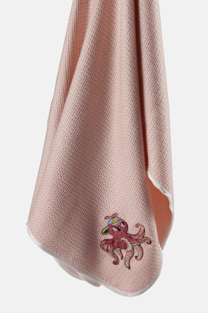 Lino Cashmere Silk Blanket - Octopus