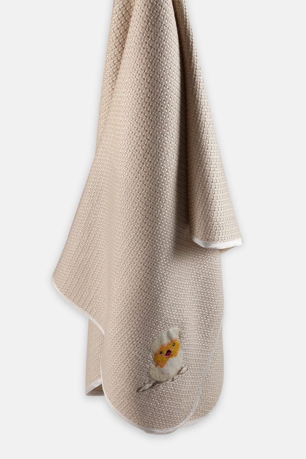 Lino Cashmere Silk Blanket - Egg