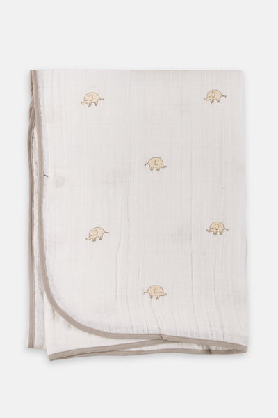Elephant Cotton Swaddle for Newborn baby