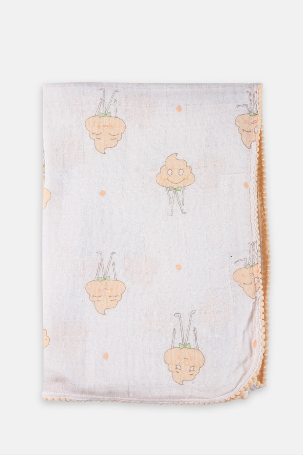 Baby Standing Poop Cotton Swaddle