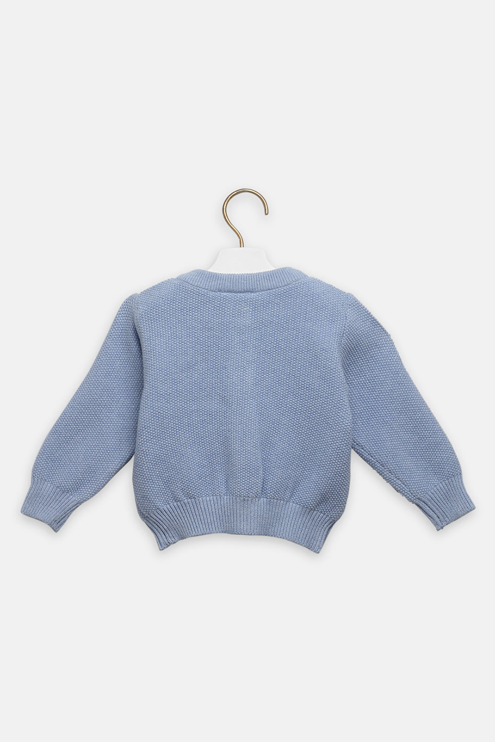 Knitted Cardigan - blue