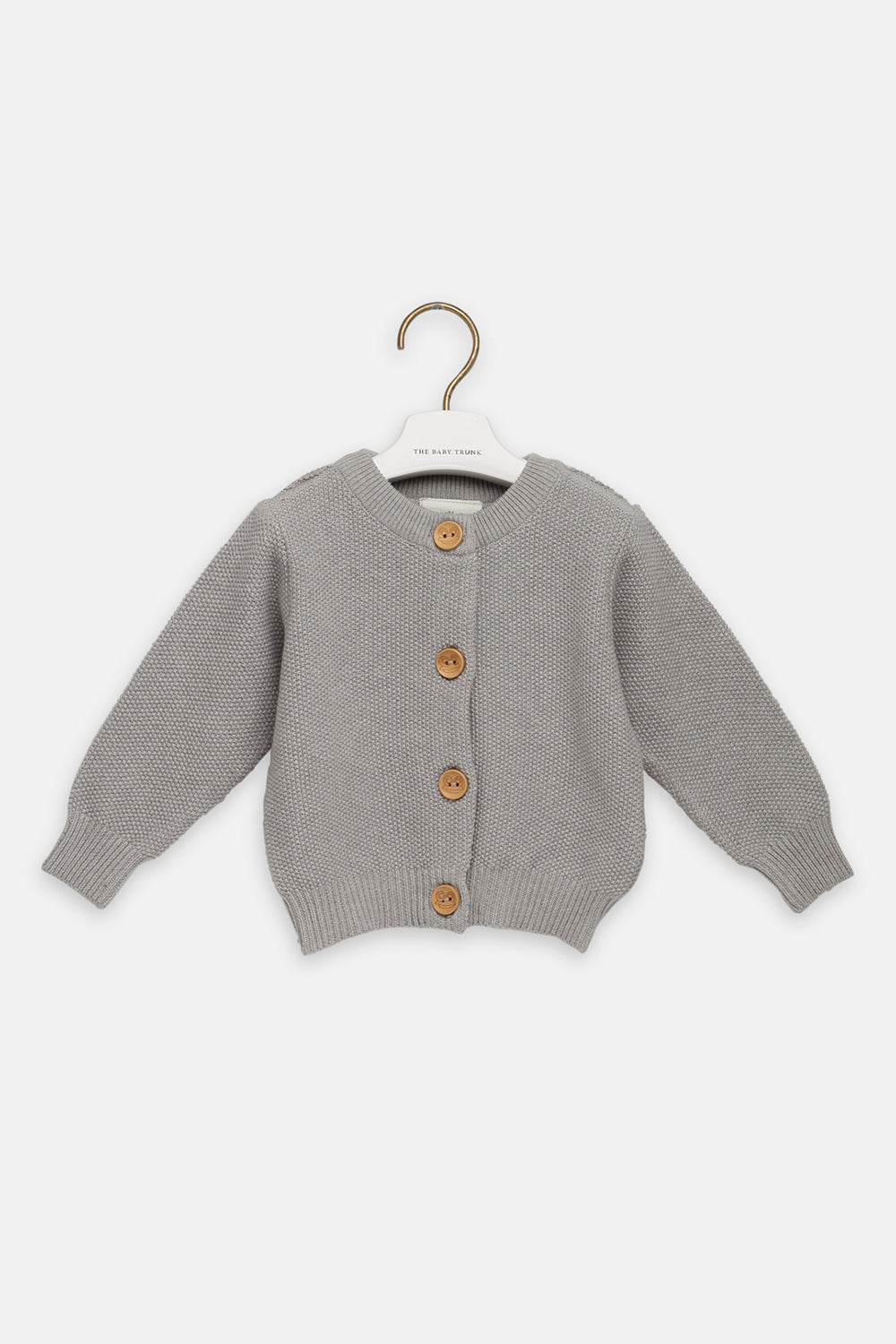 Blue Knitted Cardigan for Babies