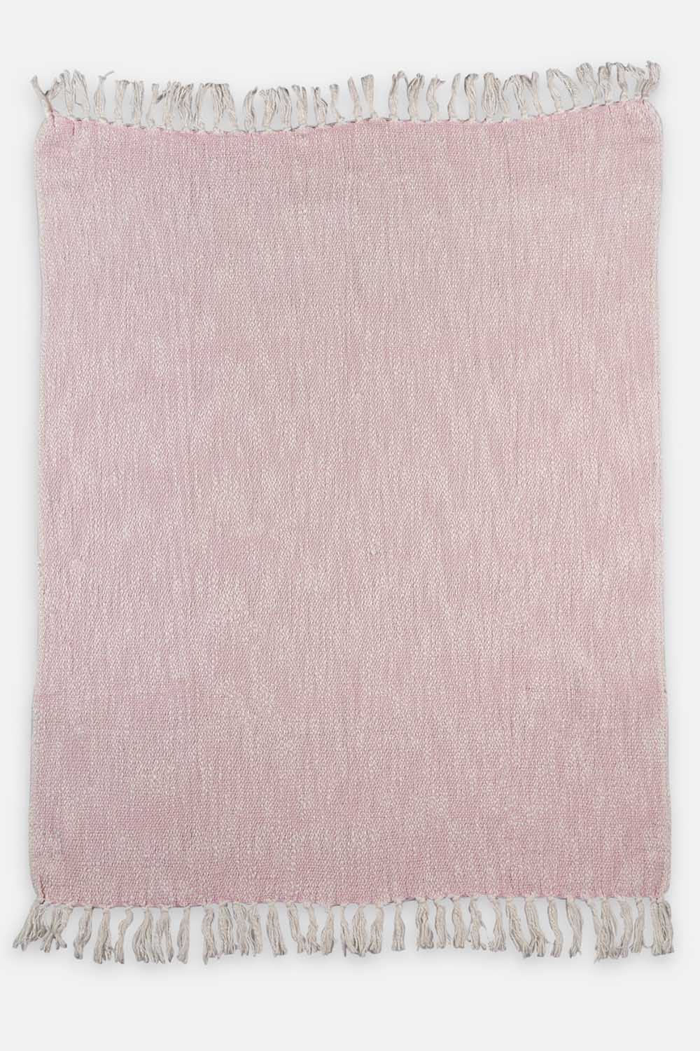 Feeding Cotton Throws - Pale Pink