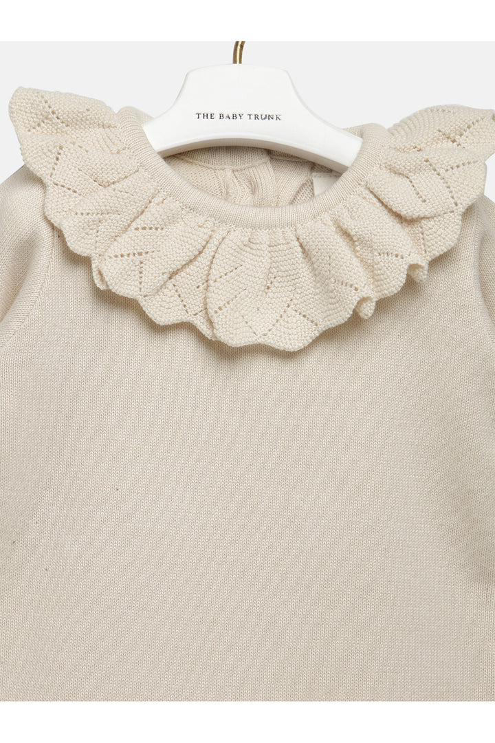 Ploma Baby Romper- Cream